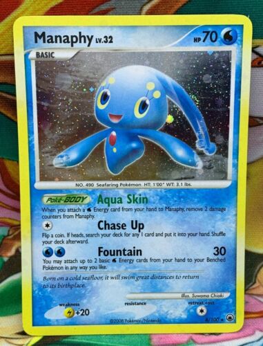 Manaphy - 8/100 - Holo Rare